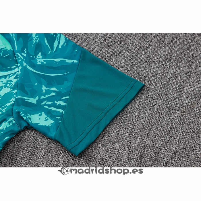 Chandal del Real Madrid Manga Corta 26-27 Verde - Pantalon Corto